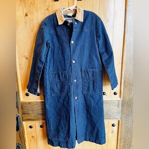 Vintage and rare 80s/90s American West Kids
Denim Duster Jacket